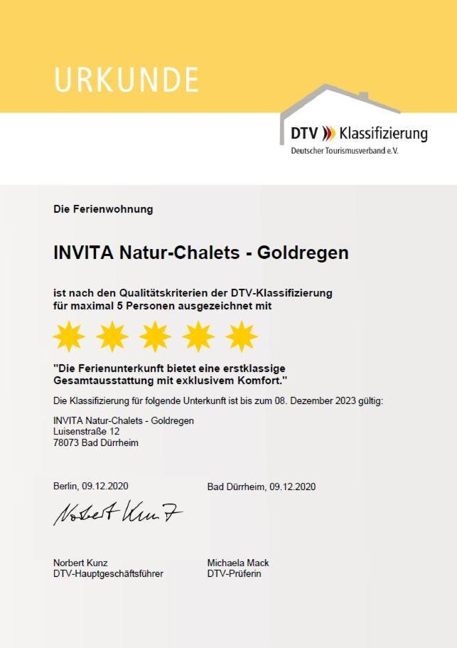 Invita Natur-Chalets Penthouse - Familienurlaub Im Schwarzwald - 240Qm Bad Dürrheim Exteriér fotografie